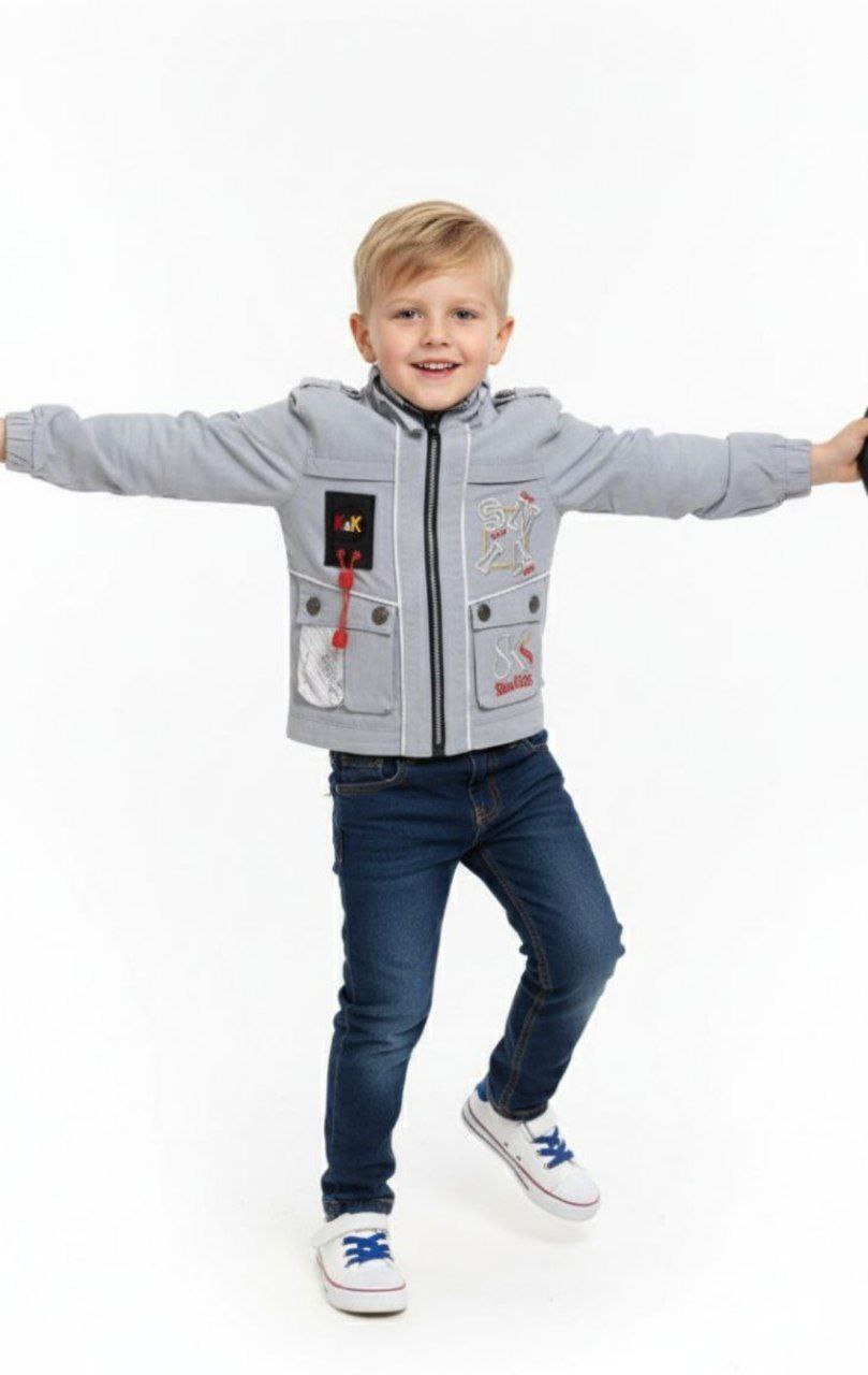 Sina Kids Boys Gabardine Fall Twin Set 5160