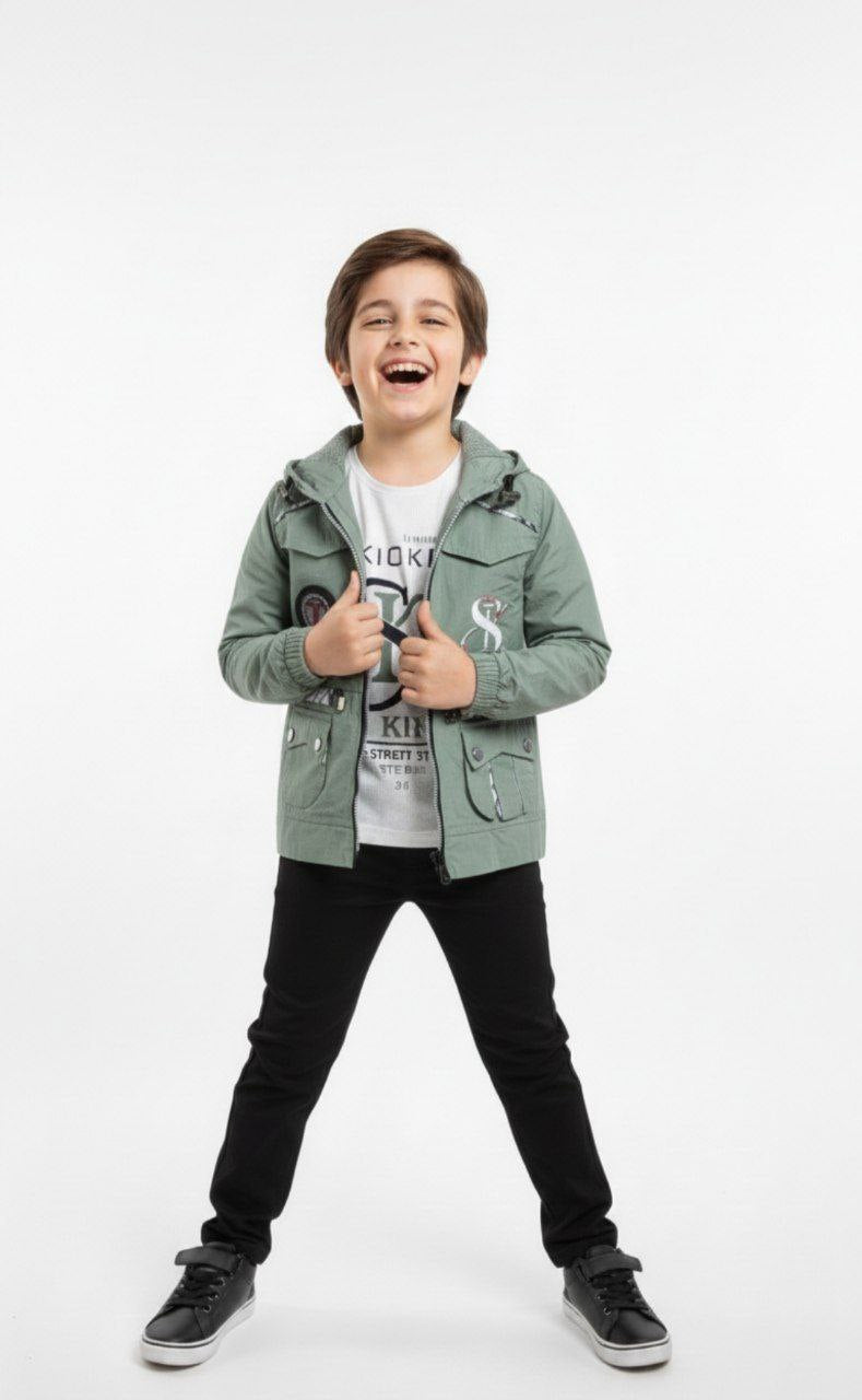 Boys Gabardine 2-Piece Set 5150