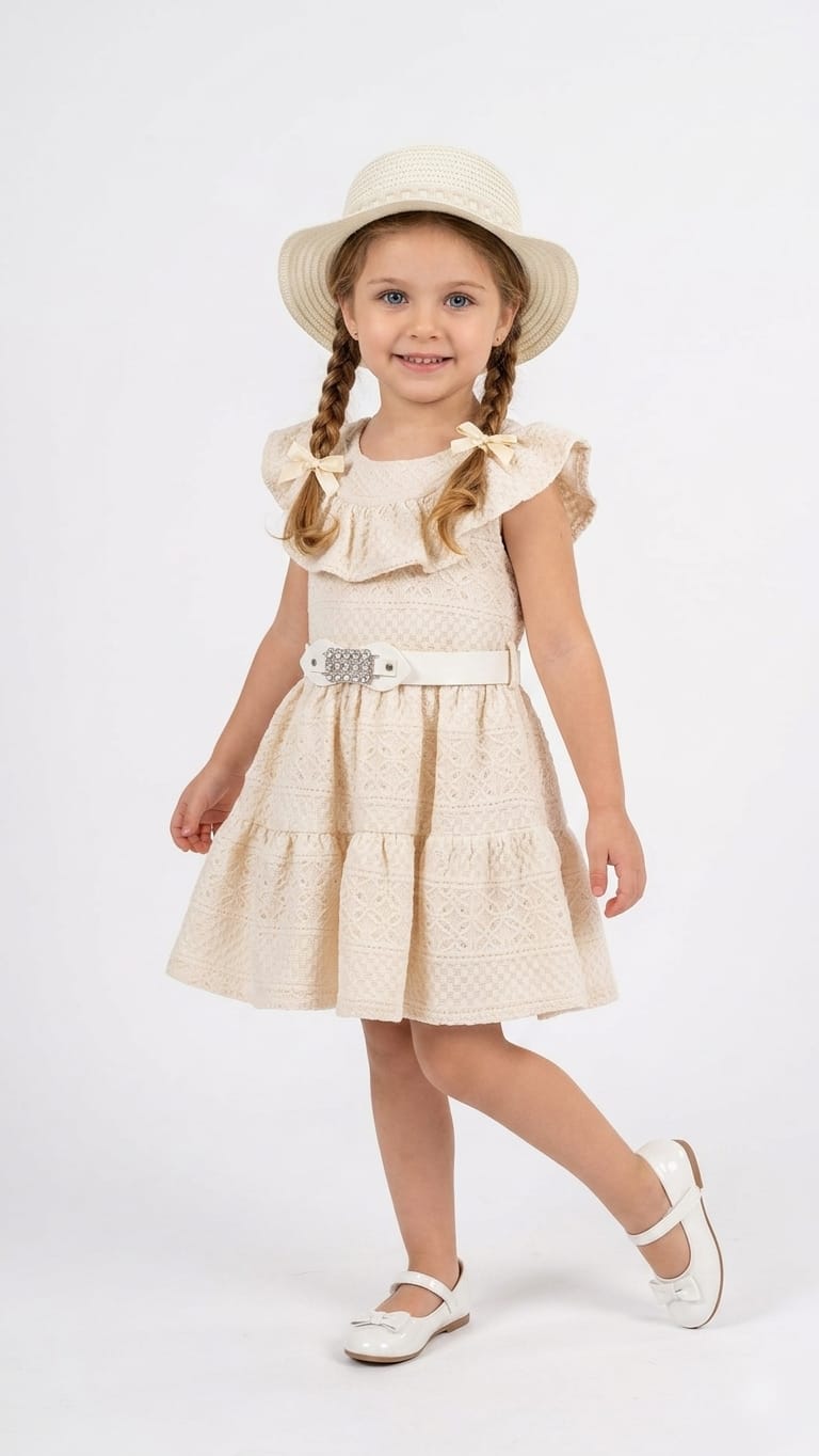فستان بناتي صيفي 9004