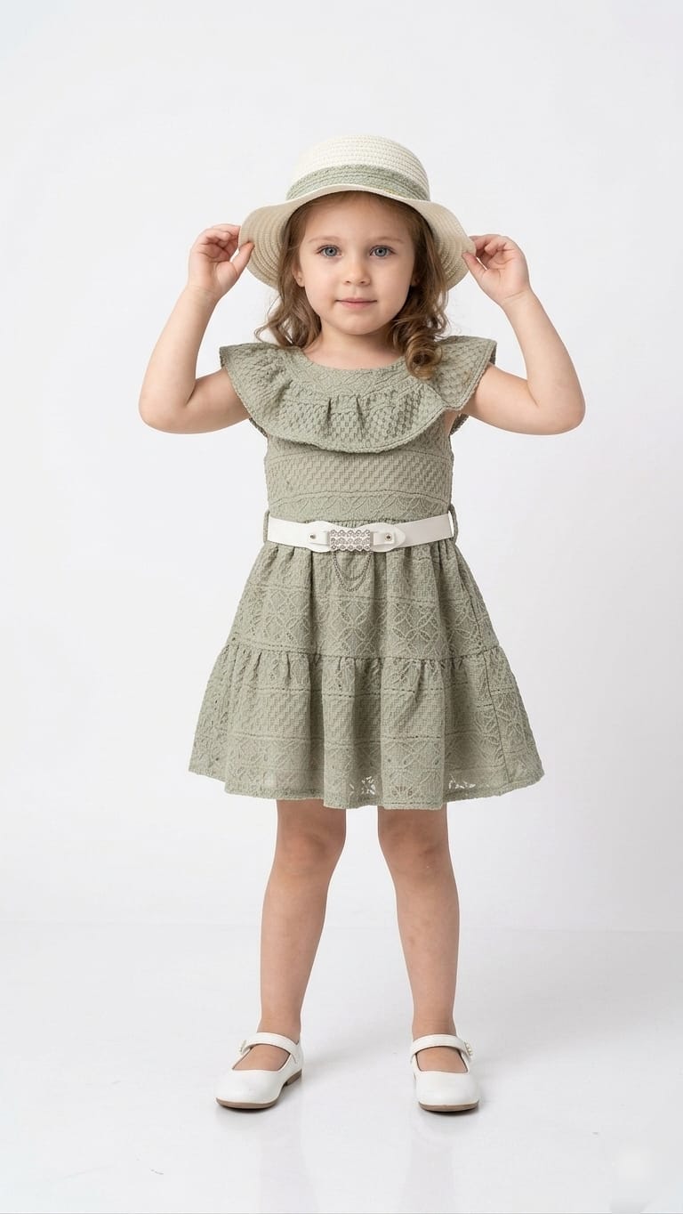 فستان بناتي صيفي 9004