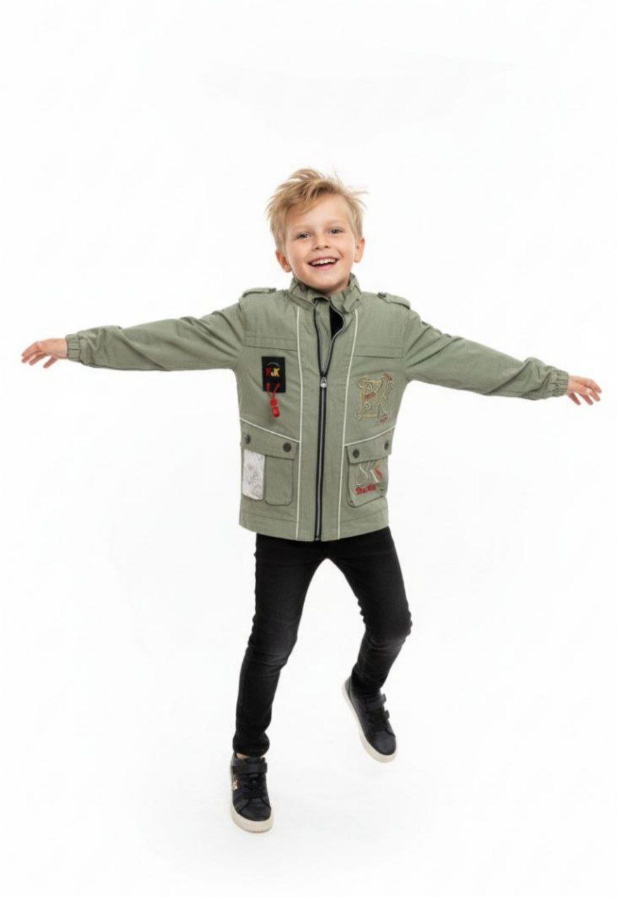 Sina Kids Boys Gabardine Fall Twin Set 5160